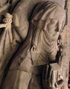 Germany Baden Baden - Abbey Lichtenthal Markgrafin Irmengard von Baden 1260 effigy 1340